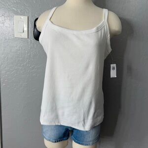 Women's White Tank Top